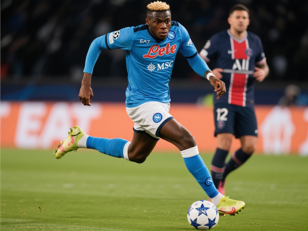 奥斯梅恩在那不勒斯的时光展现了他作为前锋