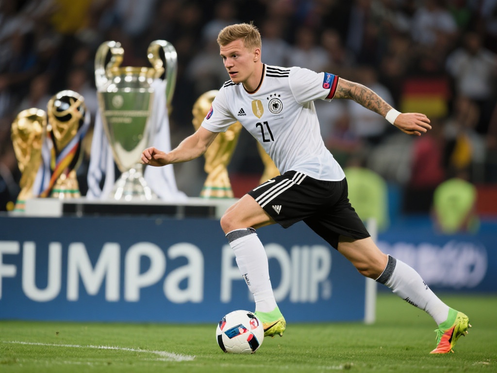 克罗斯自出道以来，一直是中场球员中的佼佼